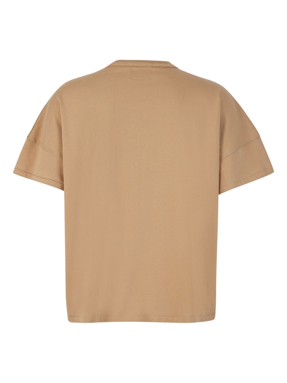 RHUDE Katoenen T-shirt met logo - Beige