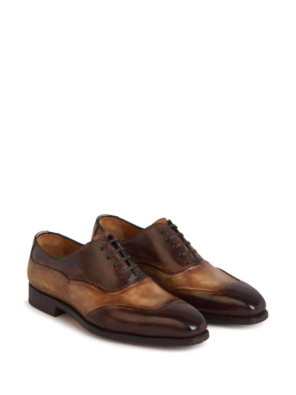 Bontoni Applauso Oxford schoenen Bruin