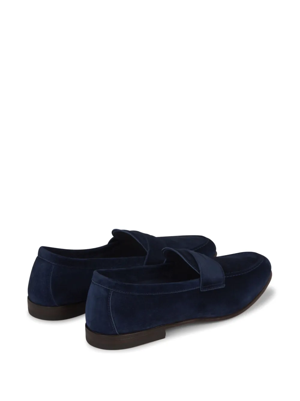 Henderson Baracco suede loafers Blue