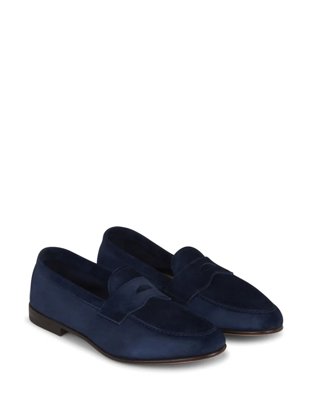 Henderson Baracco Suède loafers - Blauw