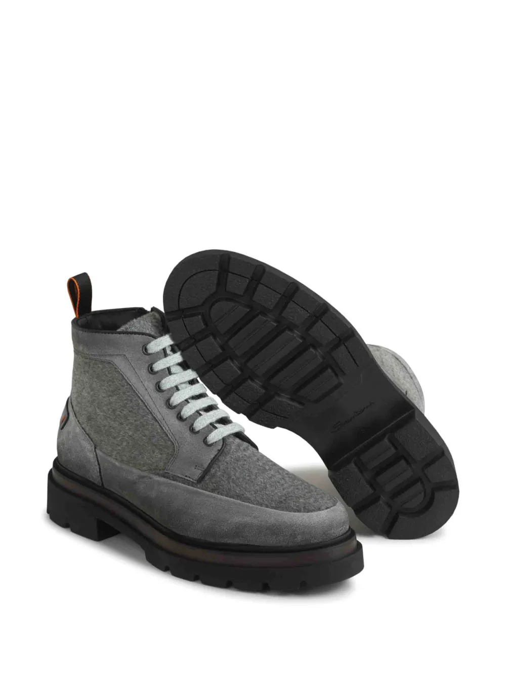 Santoni Develop boots Grey