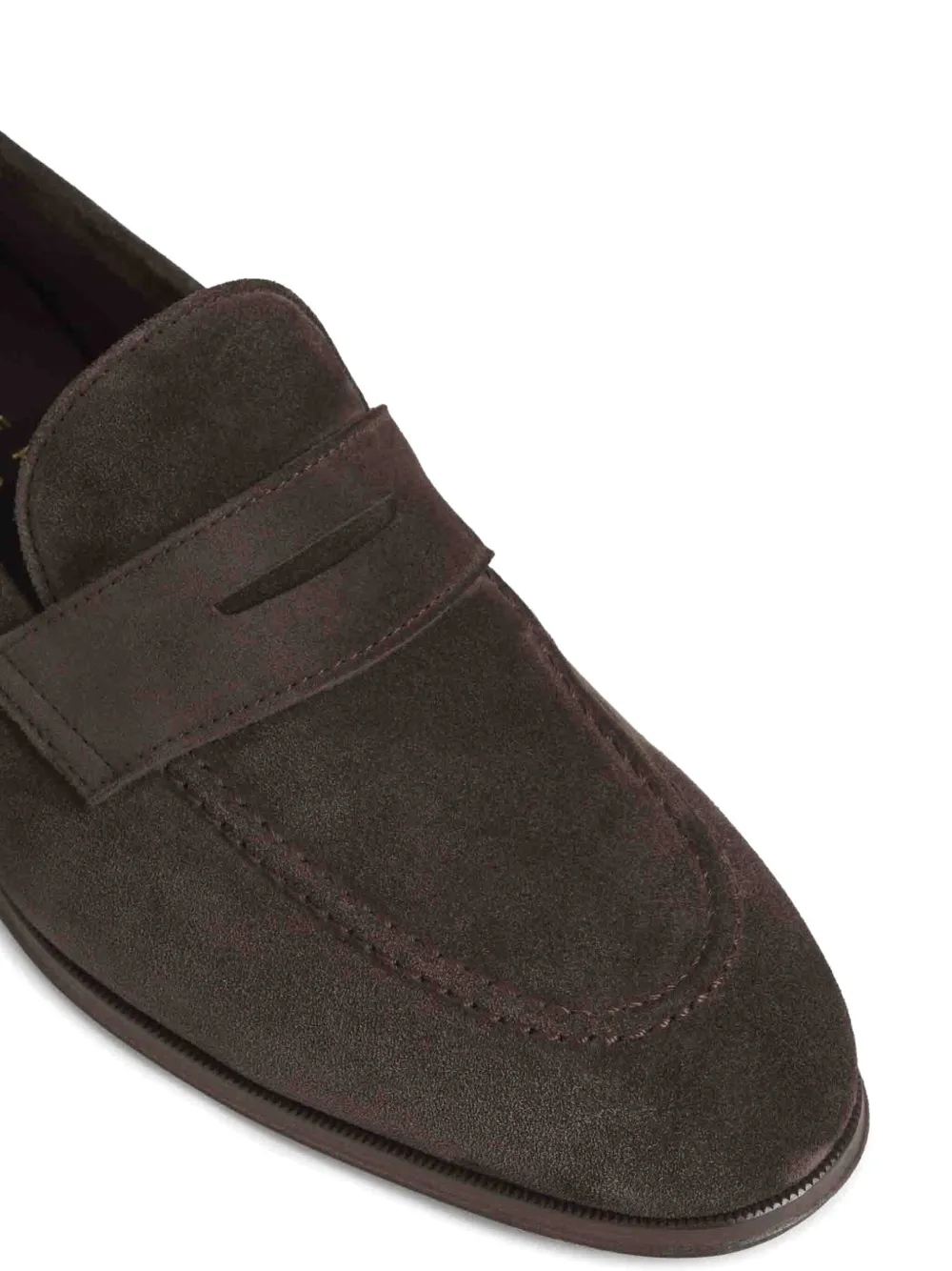Henderson Baracco suede loafers Brown