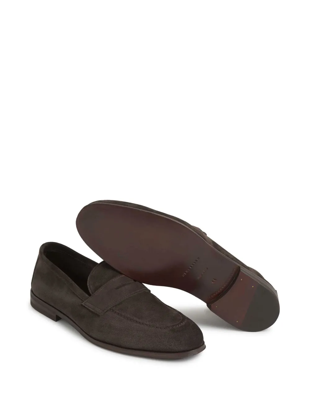 Henderson Baracco suede loafers Brown