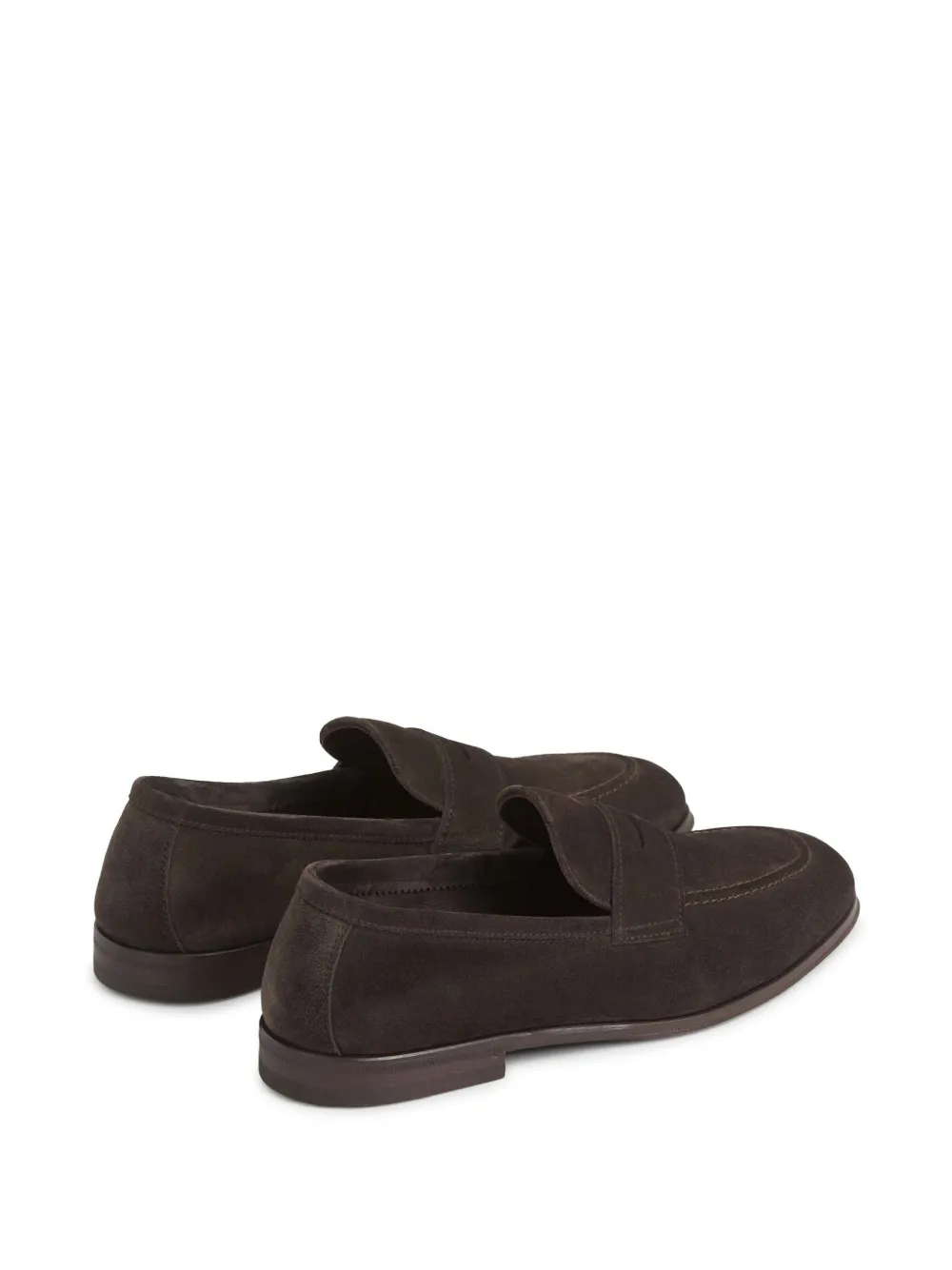 Henderson Baracco suede loafers Brown