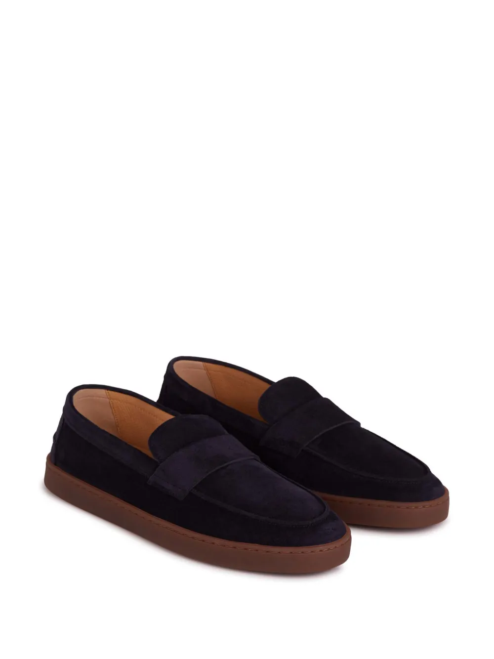 Henderson Baracco Suède loafers - Blauw
