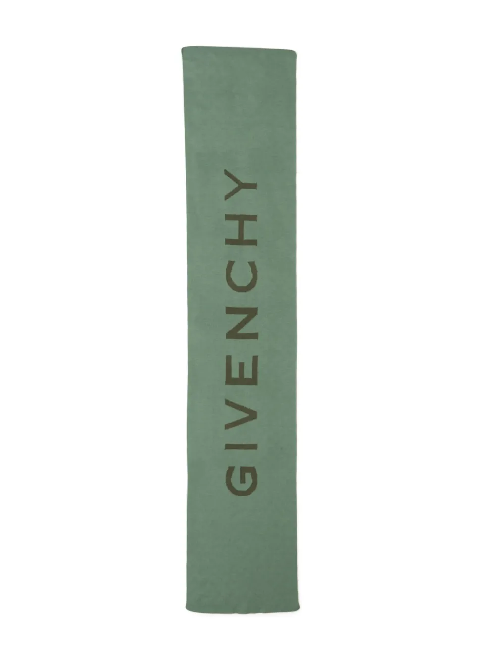 Givenchy Sjaal met logo-jacquard Groen