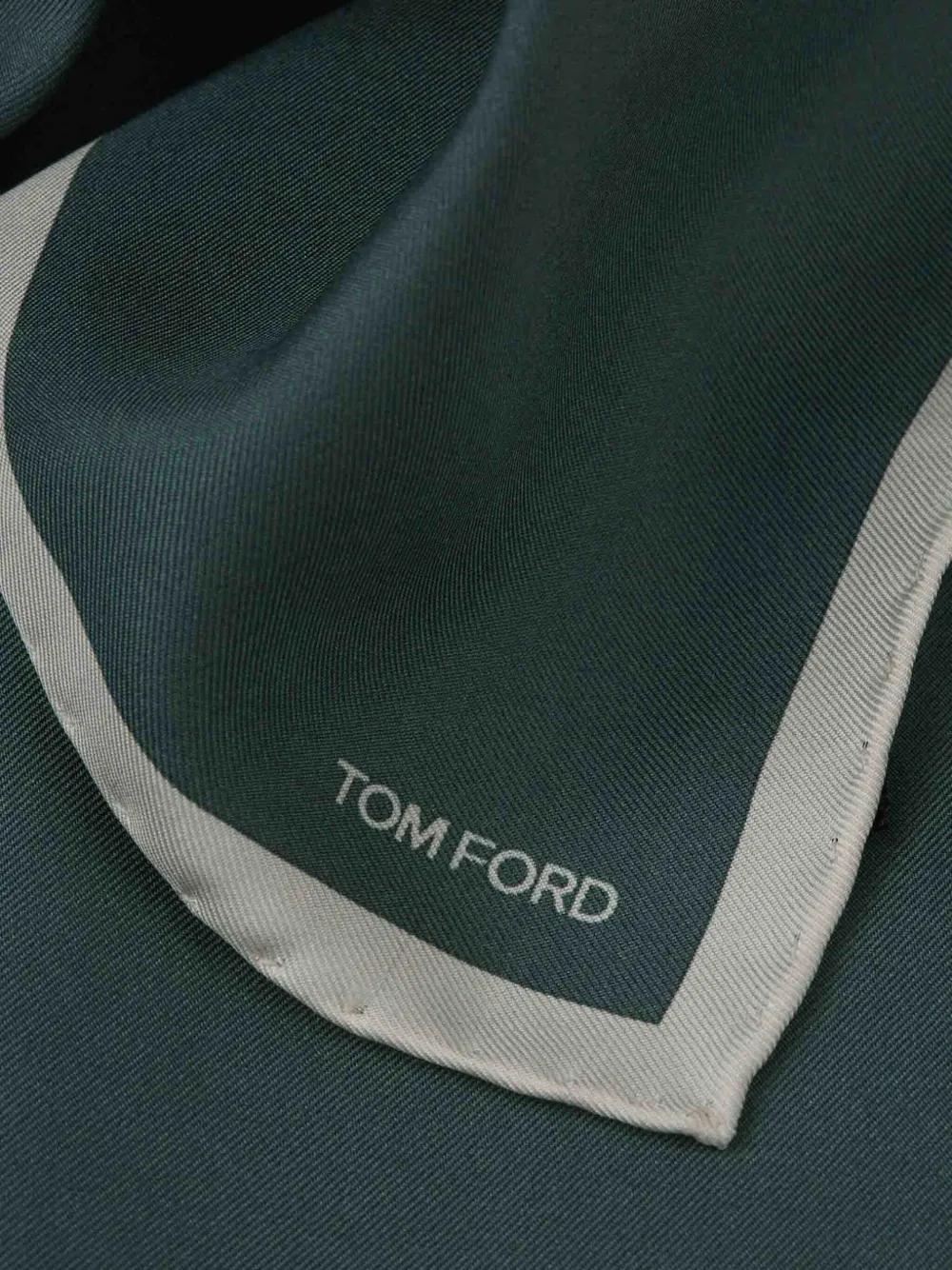 TOM FORD Zijden sjaal - Groen