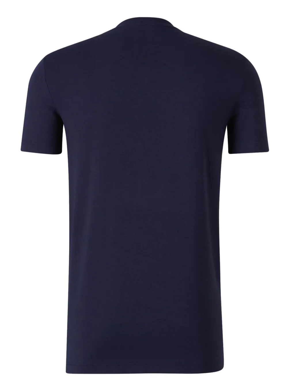 DSQUARED2 logo-embroidered T-shirt - Blauw
