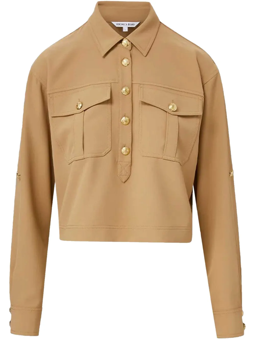 Veronica Beard Colvin blouse Bruin