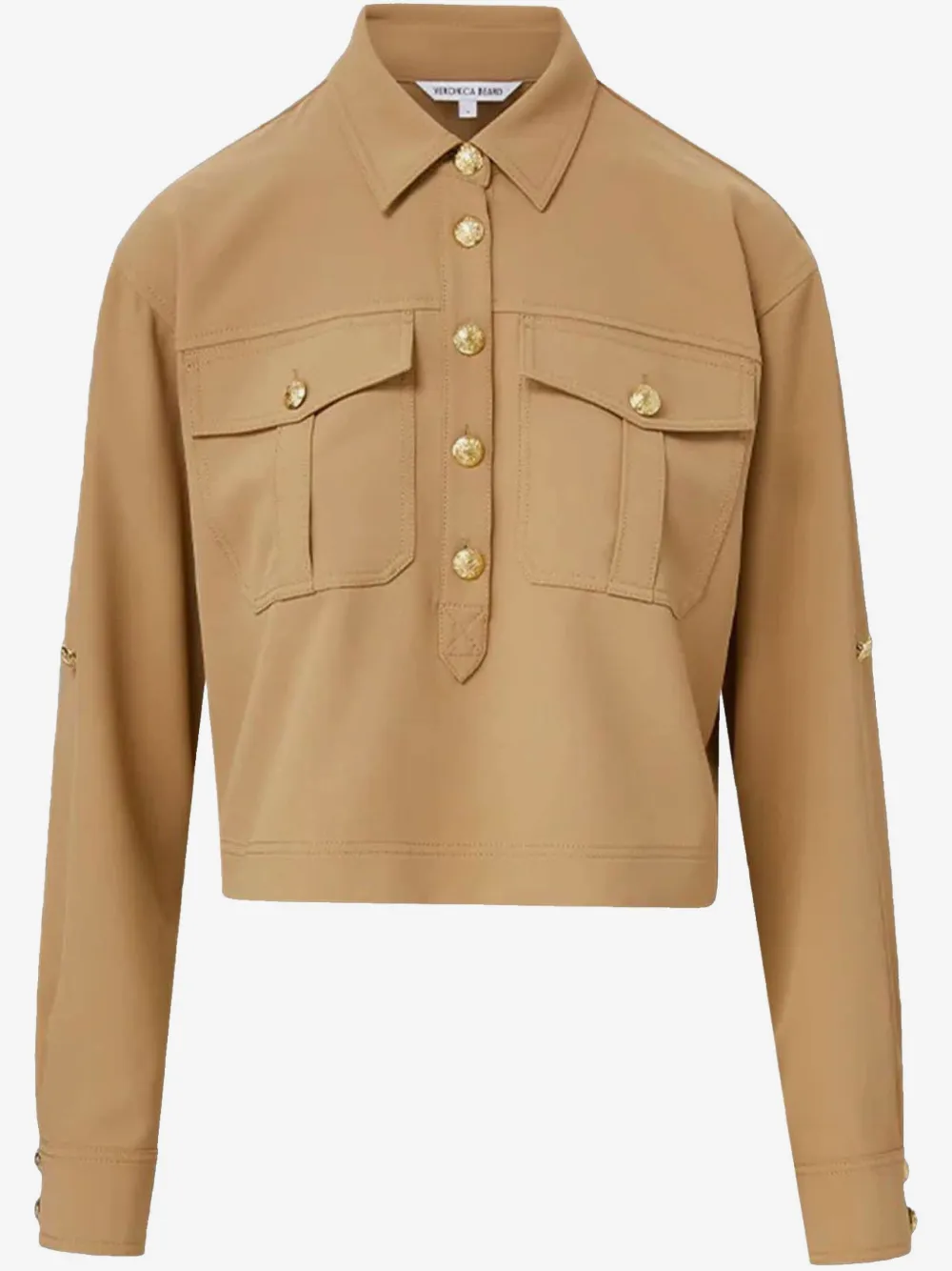 Veronica Beard Colvin blouse | Brown | Image 1