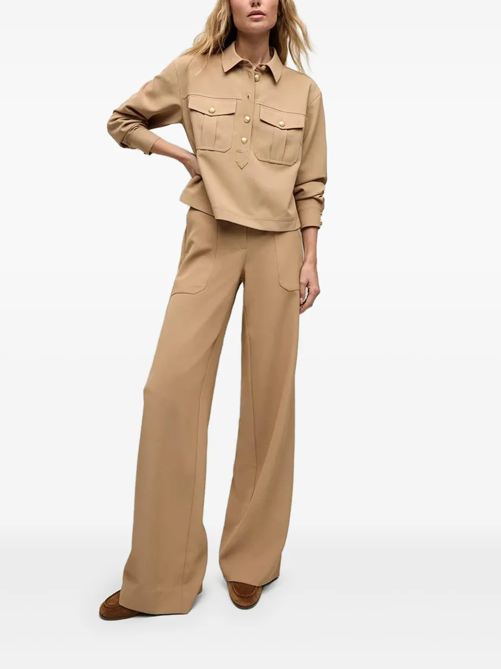 Veronica Beard Colvin blouse - Bruin