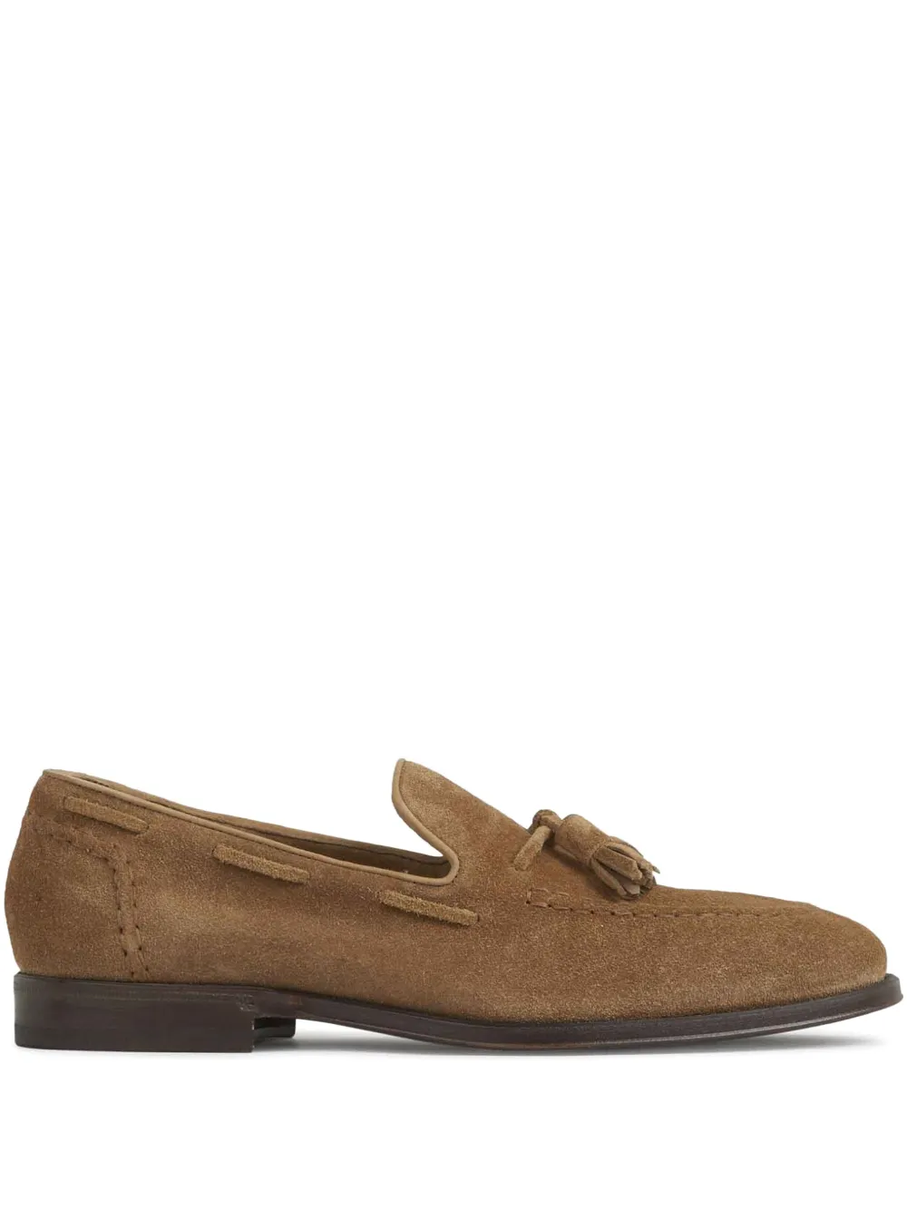 Henderson Baracco suede loafers Brown
