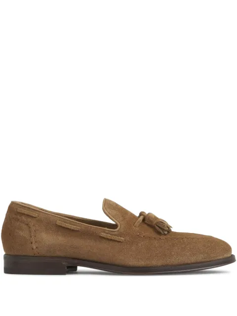 Henderson Baracco suede loafers