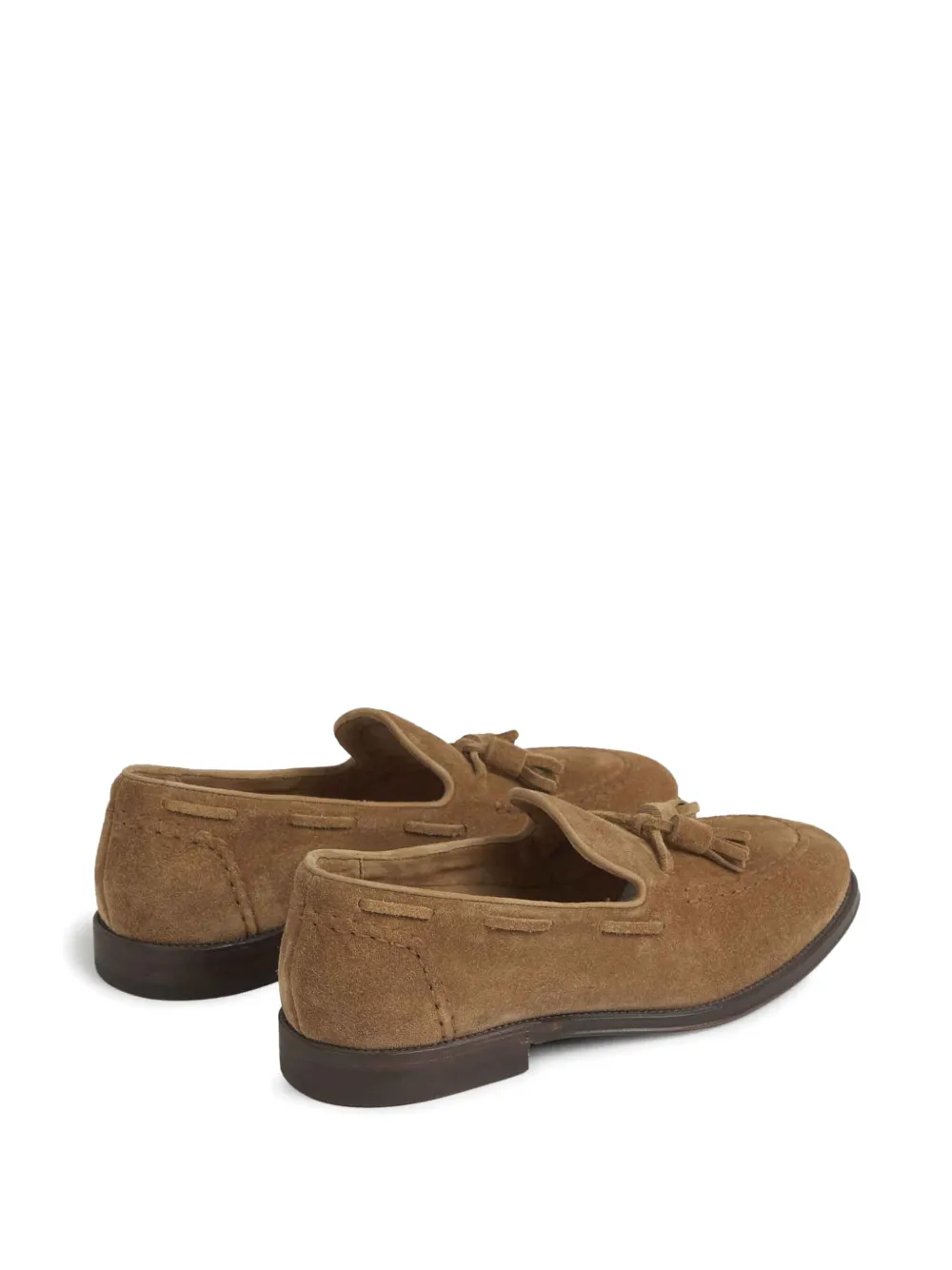 Henderson Baracco suede loafers Brown