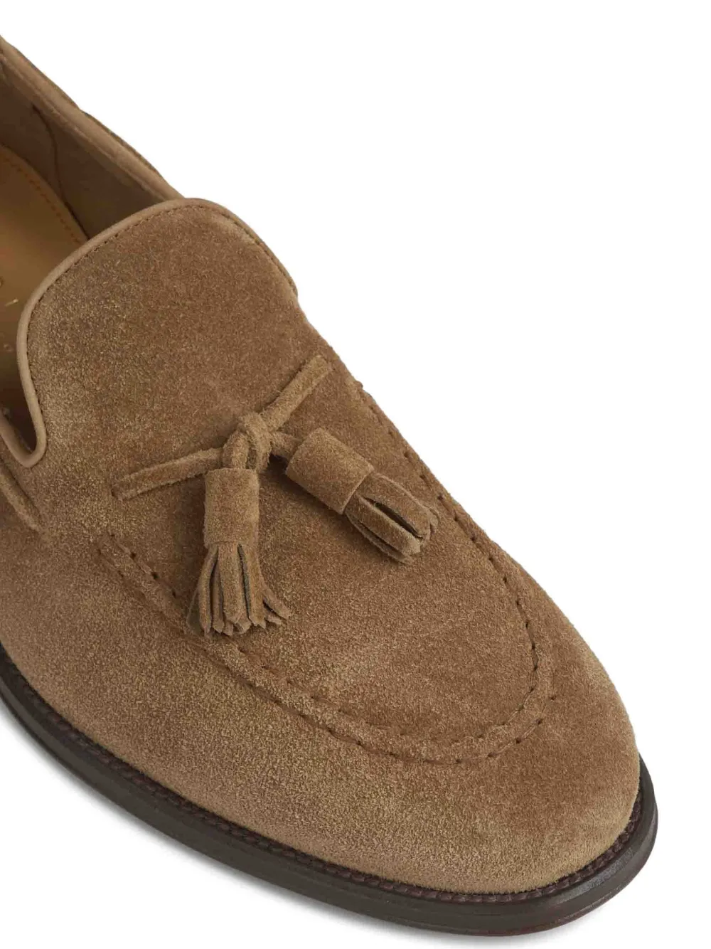 Henderson Baracco suede loafers Brown