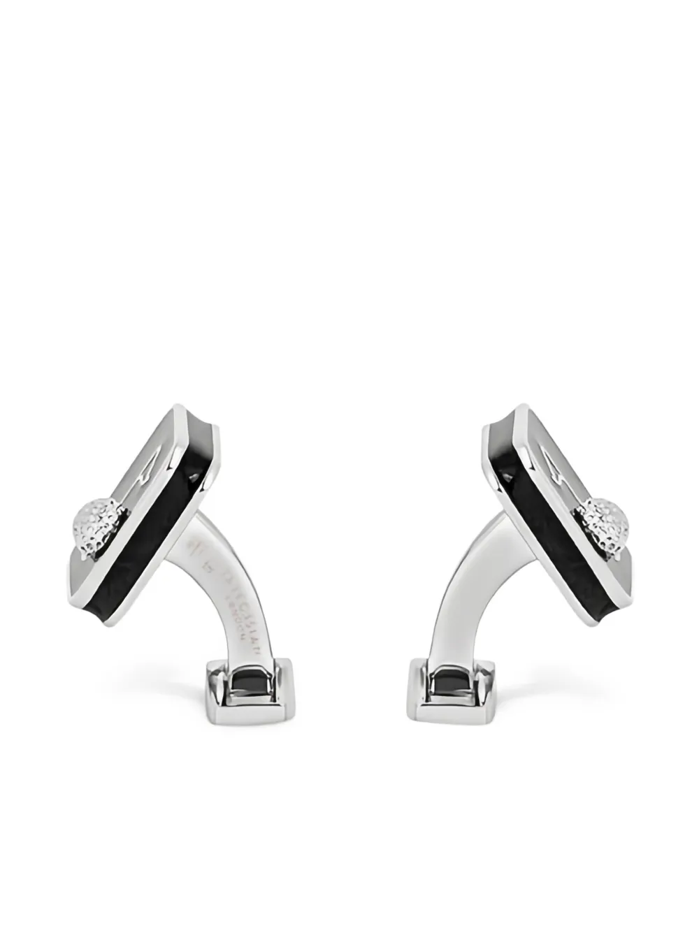 Tateossian Sports Ice Golf manchetknopen Zilver