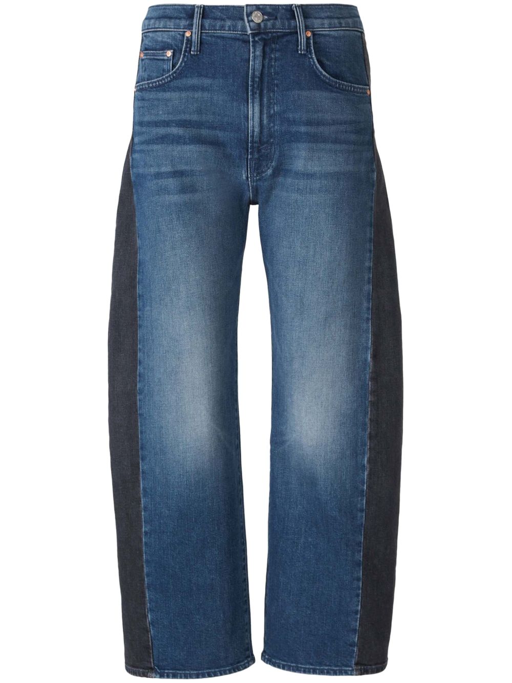 MOTHER Jeans met wijde pijpen Blauw