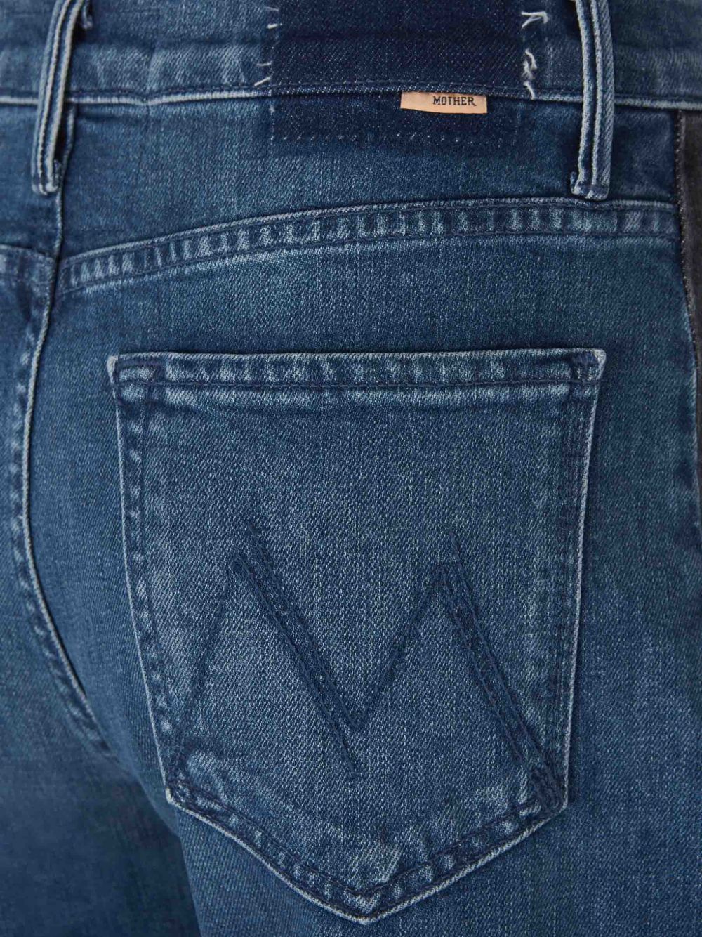 MOTHER Jeans met wijde pijpen Blauw