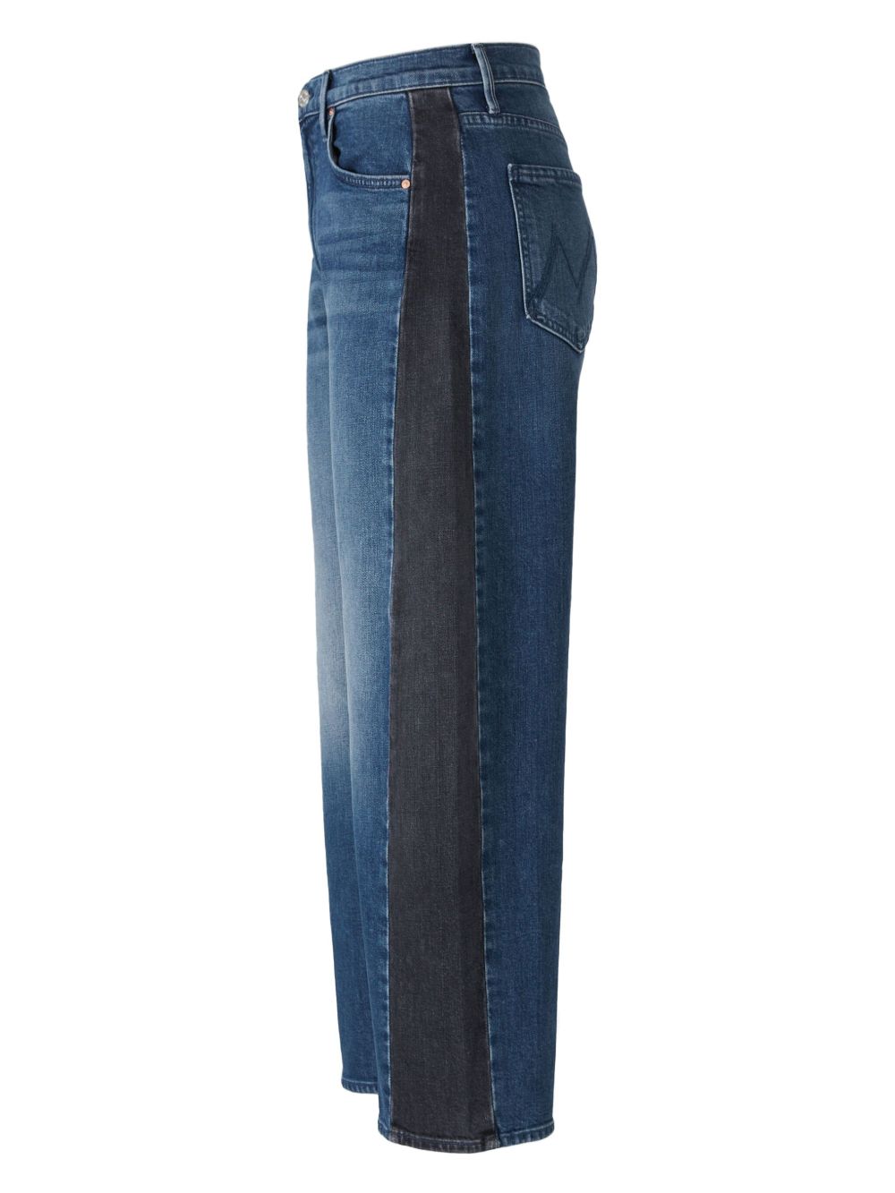 MOTHER Jeans met wijde pijpen Blauw