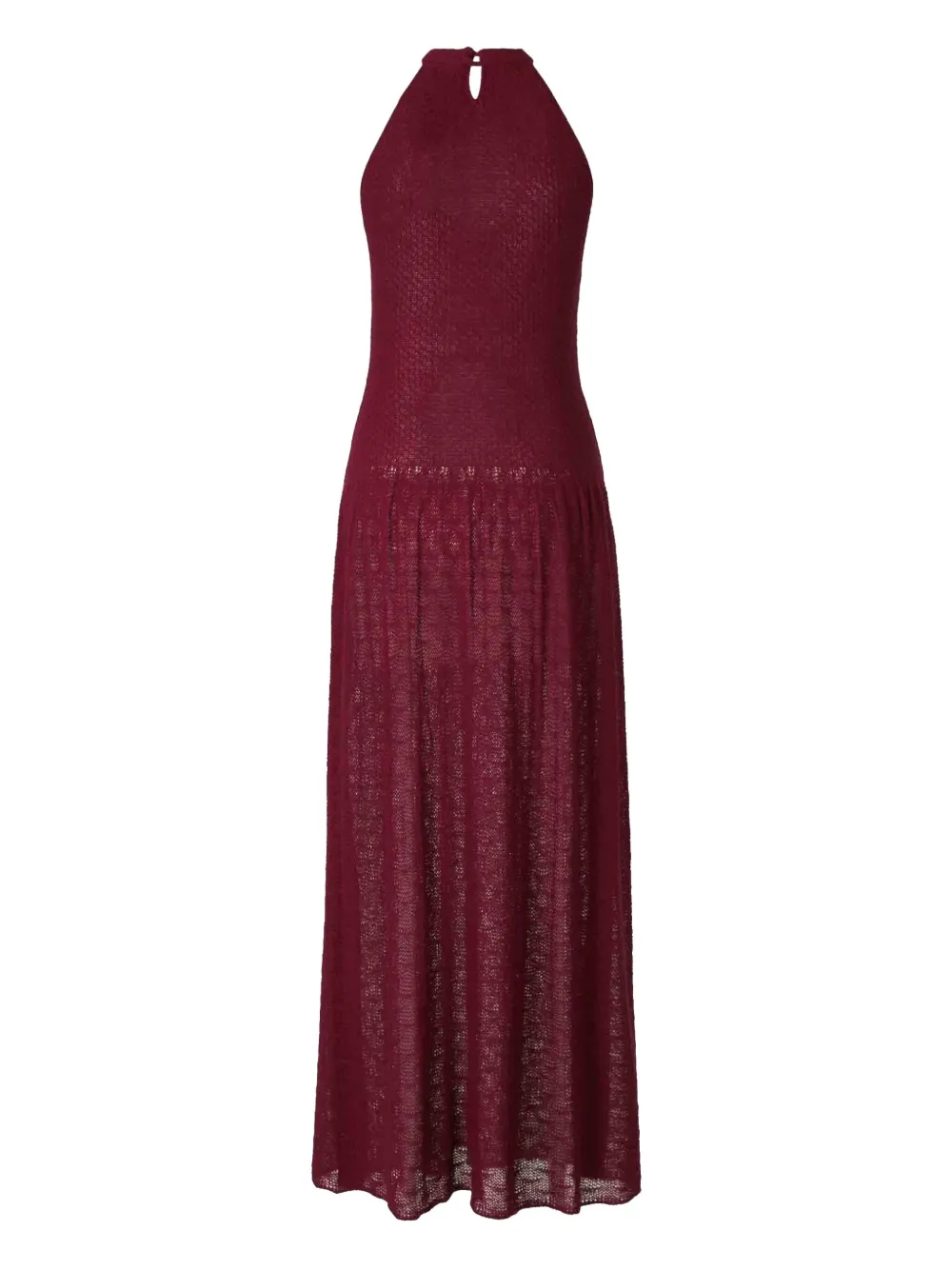 ESCVDO Cayo maxi-jurk - Rood