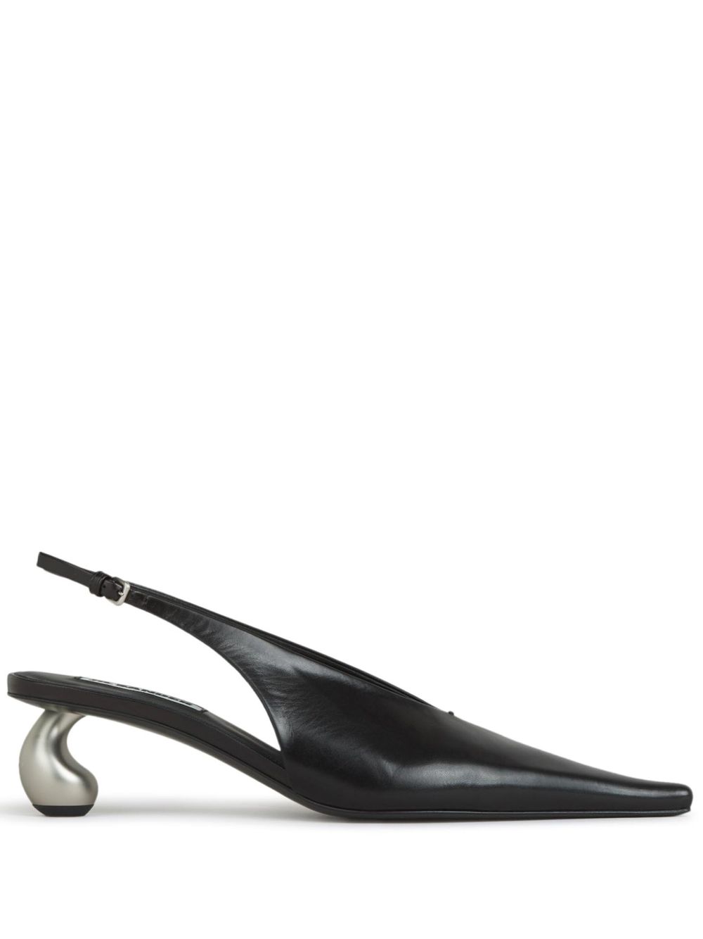 Jil Sander Slingback pumps Zwart