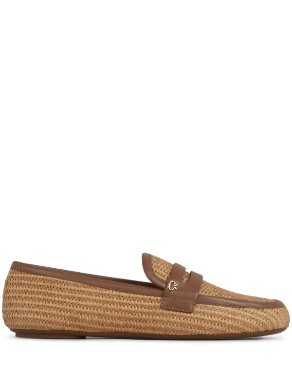 Gianvito Rossi Giorgia Loafers in CUCU CUOIO+CUOIO
