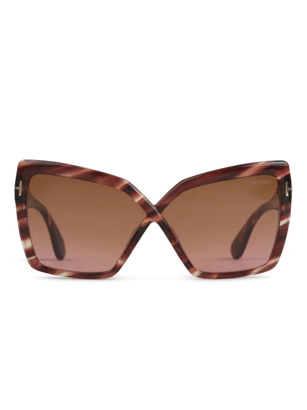 TOM FORD Eyewear Fiore サングラス - ブラウン TOM FORD Eyewear Fiore サングラス - ブラウン