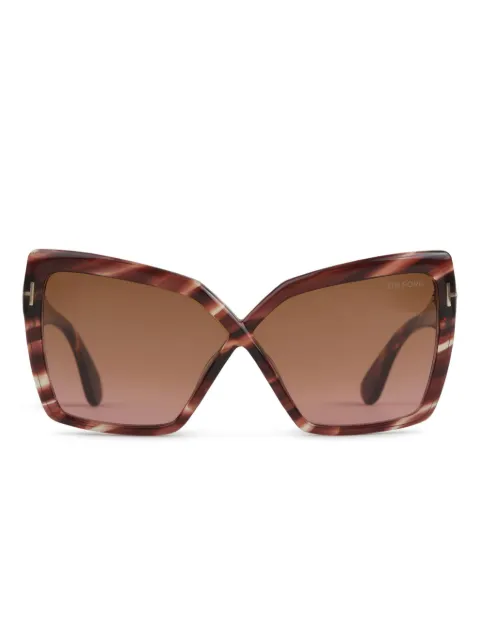 TOM FORD Eyewear Fiore butterfly-frame sunglasses