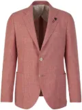 Lardini patch pocket blazer - Red