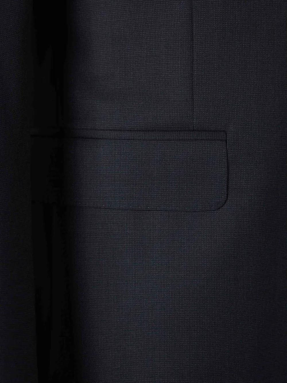 Canali Blazer met enkele rij knopen Blauw