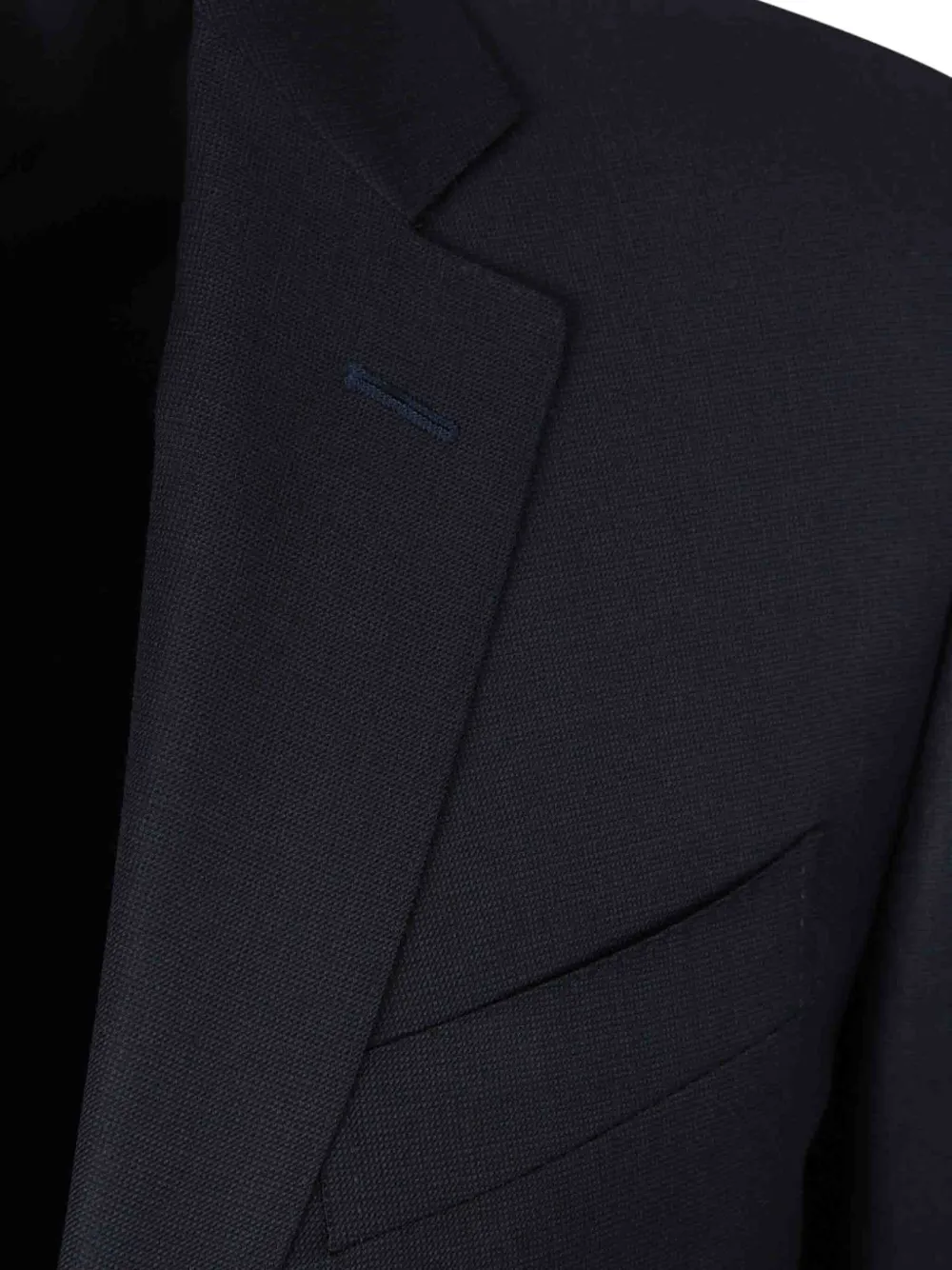 Canali Blazer met enkele rij knopen Blauw