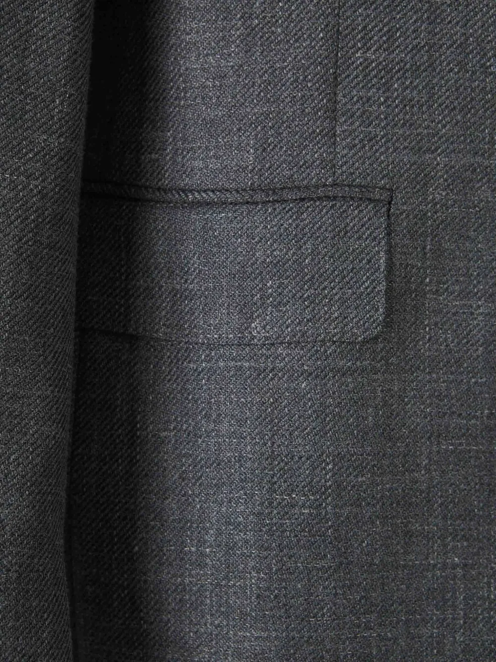 Canali Blazer met enkele rij knopen Grijs