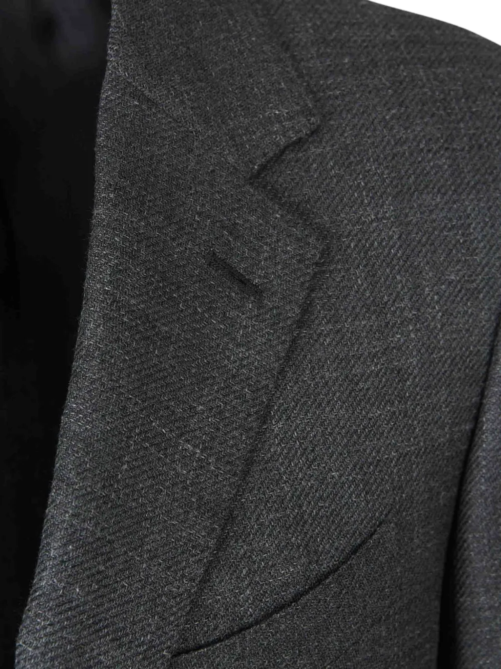 Canali Blazer met enkele rij knopen Grijs