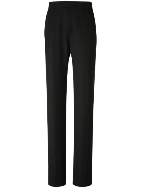 Alexander McQueen Calça com acabamento acetinado