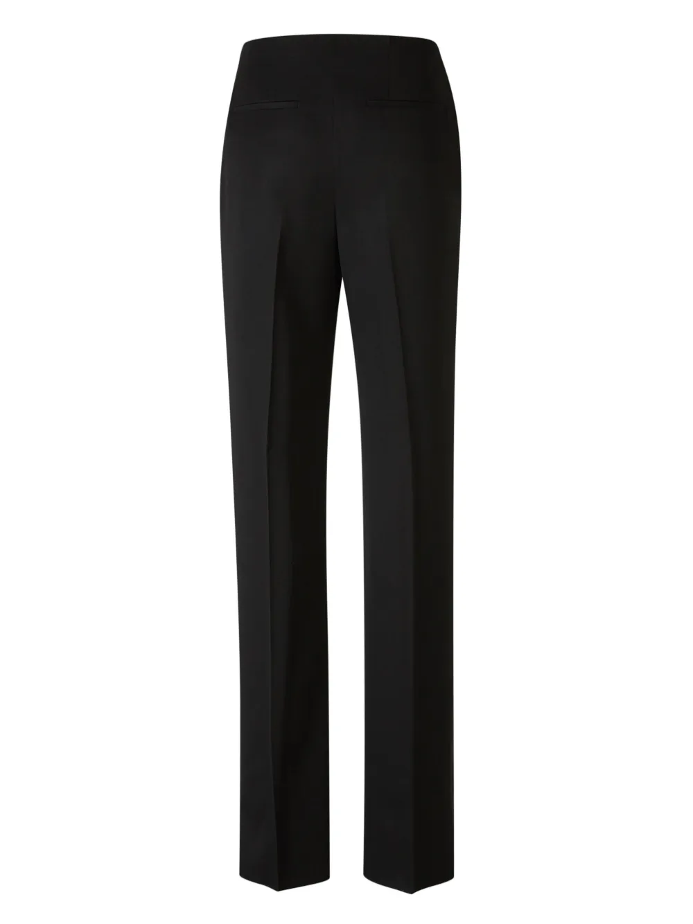 Alexander McQueen Broek met satijnen afwerking Zwart