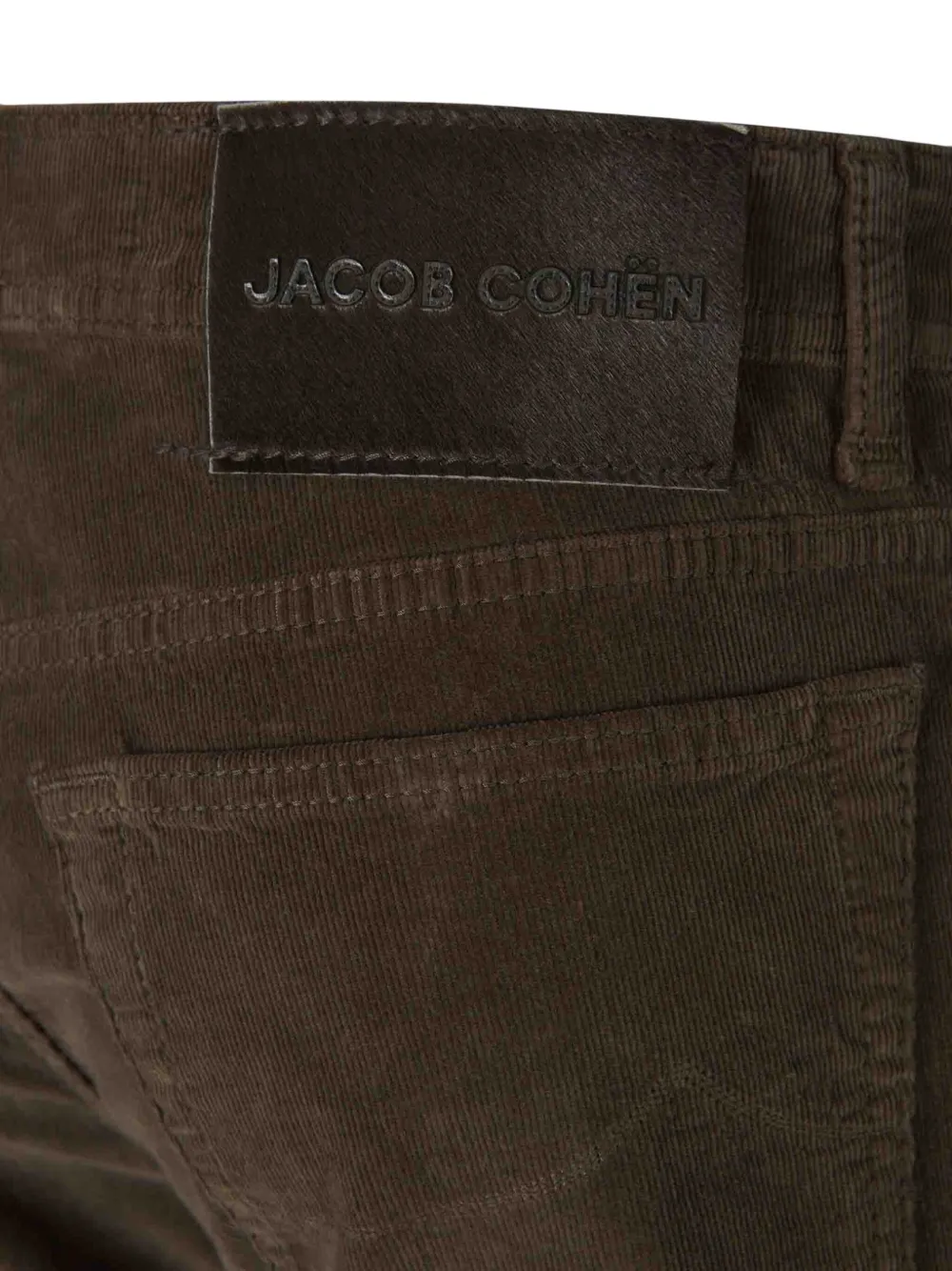 Jacob Cohën Bard ribfluwelen jeans Groen