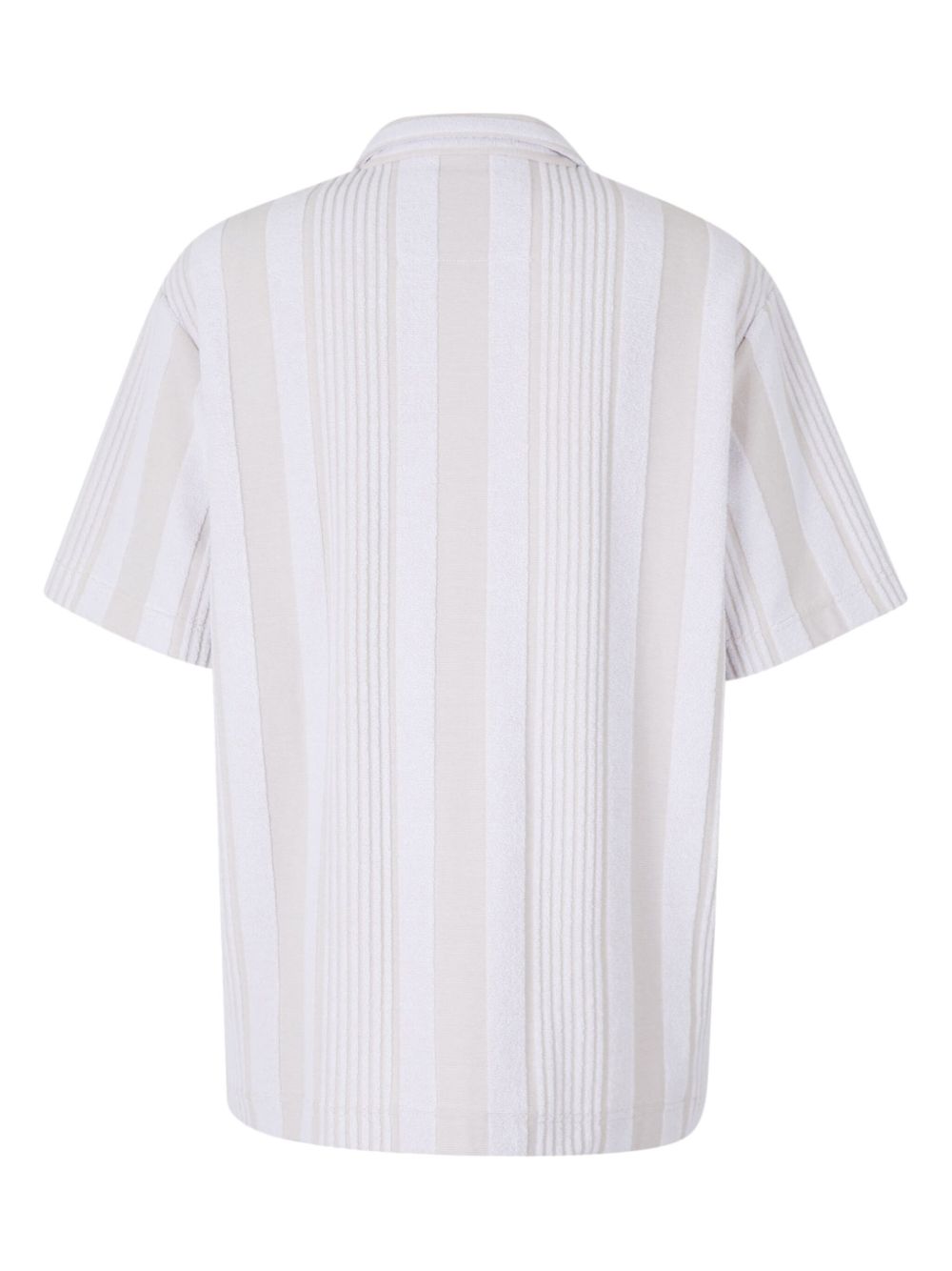 Givenchy striped textured shirt - Wit