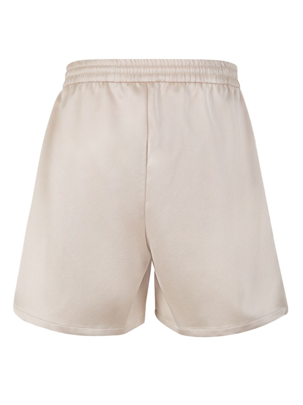 Balmain PB Signature satin bermuda shorts - Wit