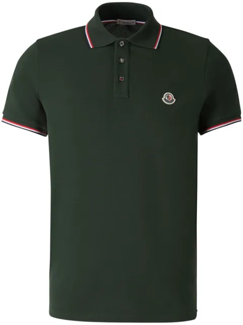 Moncler logo-appliqué polo shirt