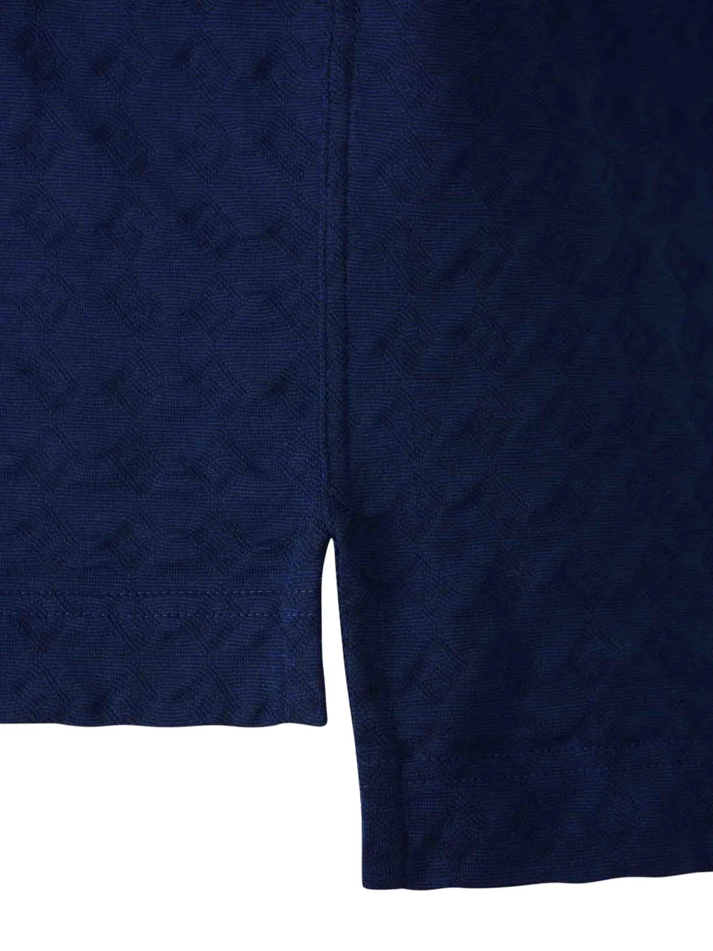 Givenchy Poloshirt met 72 monogram-jacquard Blauw
