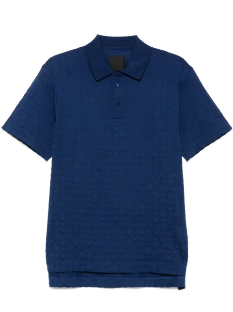 Givenchy monogram 72 jacquard polo shirt