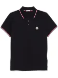 Moncler short-sleeves polo shirt - Blue