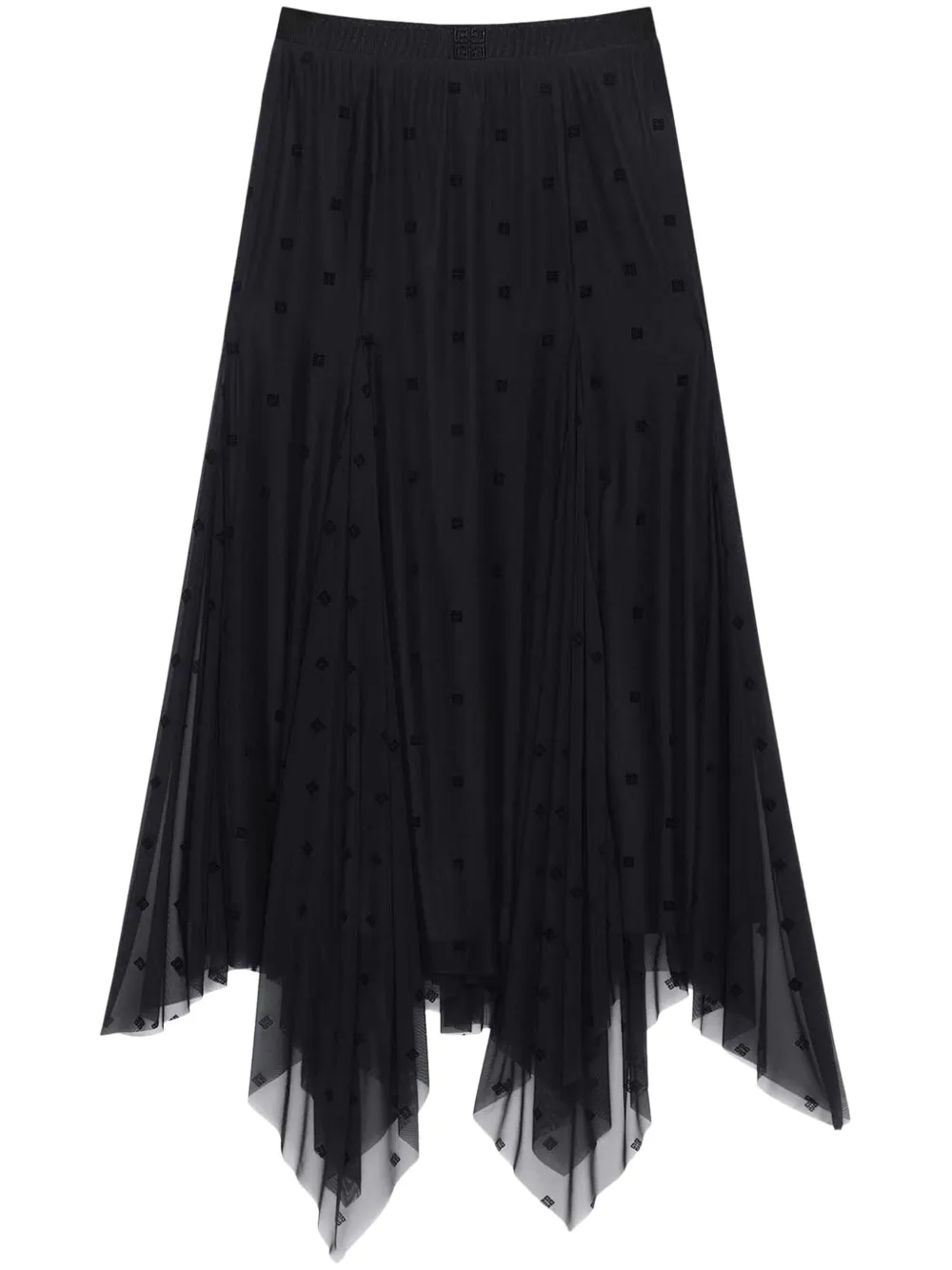 Givenchy falda 4G con diseño asimétrico | negro | Image 1