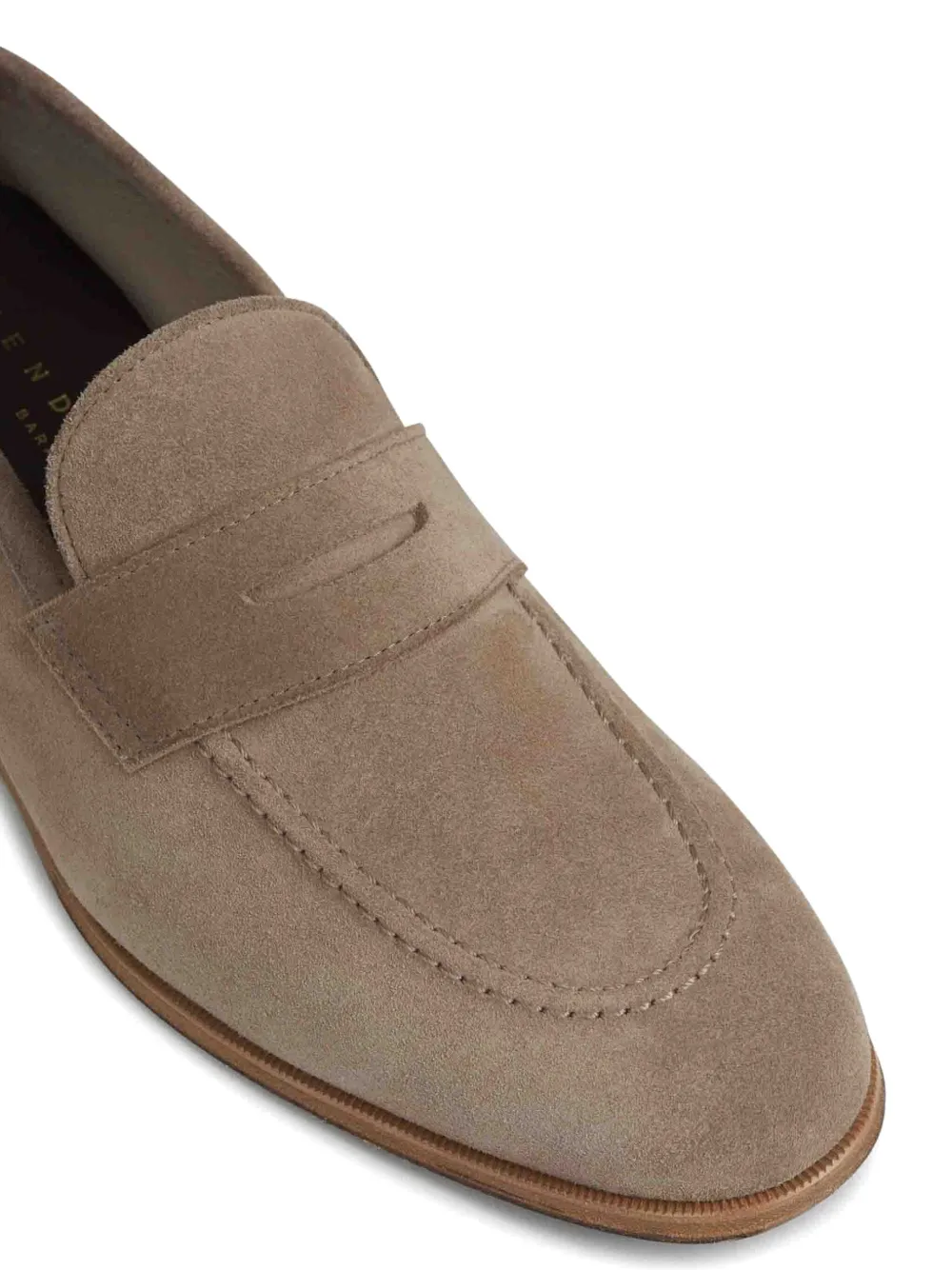 Henderson Baracco Suède loafers Grijs