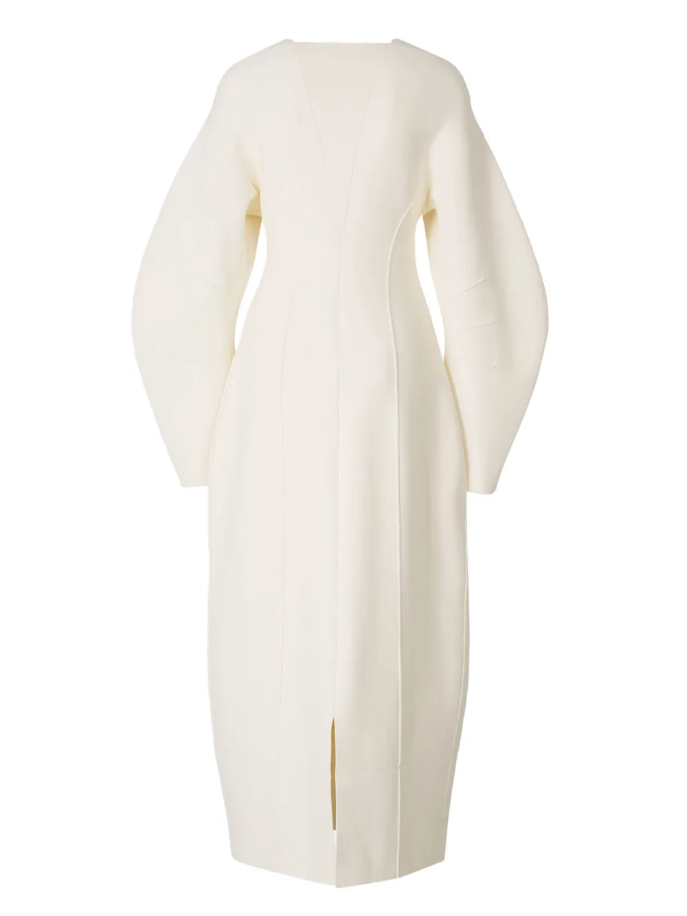 Jil Sander Jurk met vlakken - Wit