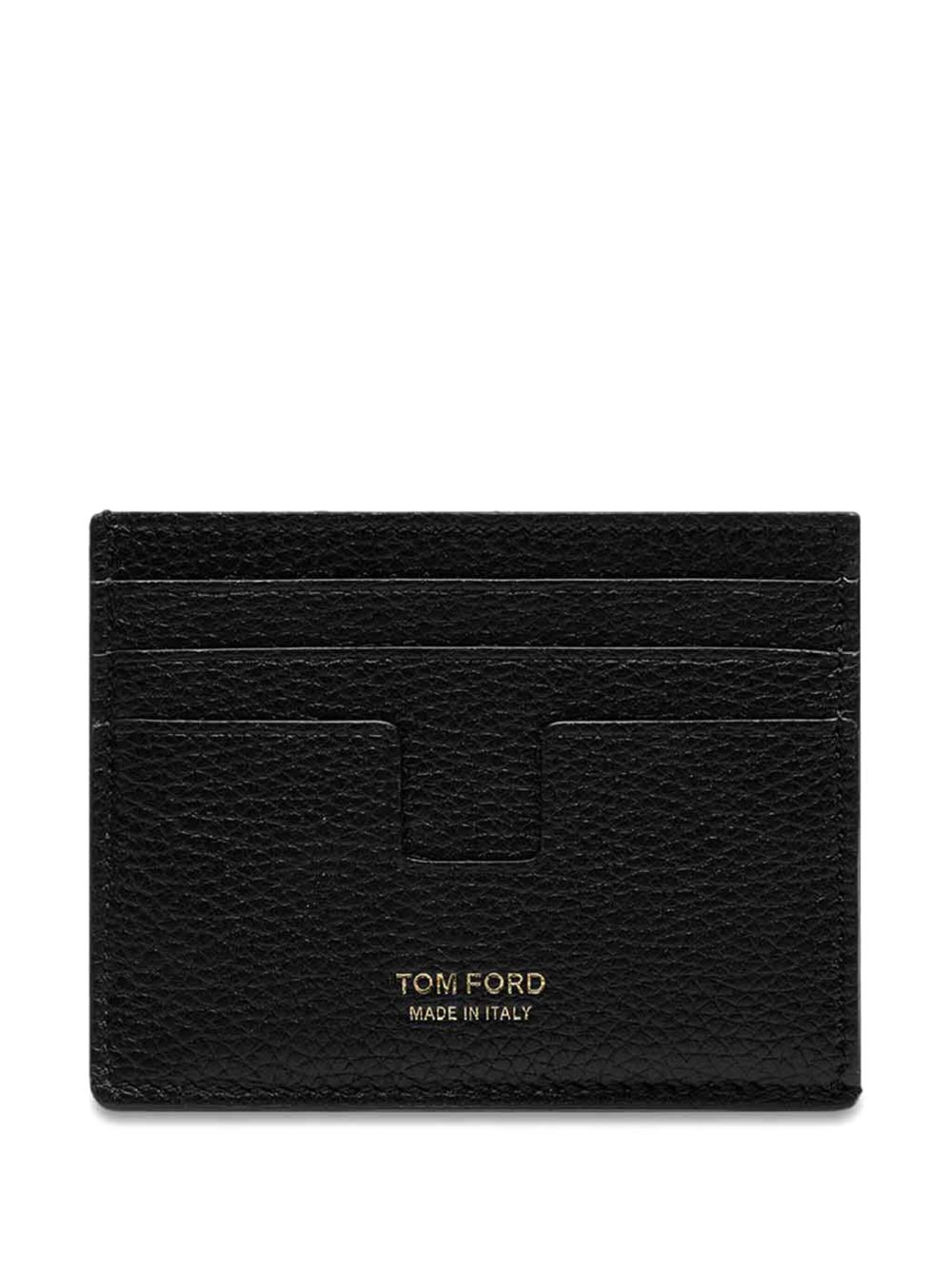 TOM FORD T-Line card holder Blauw