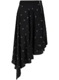 Givenchy asymmetrical skirt - Black