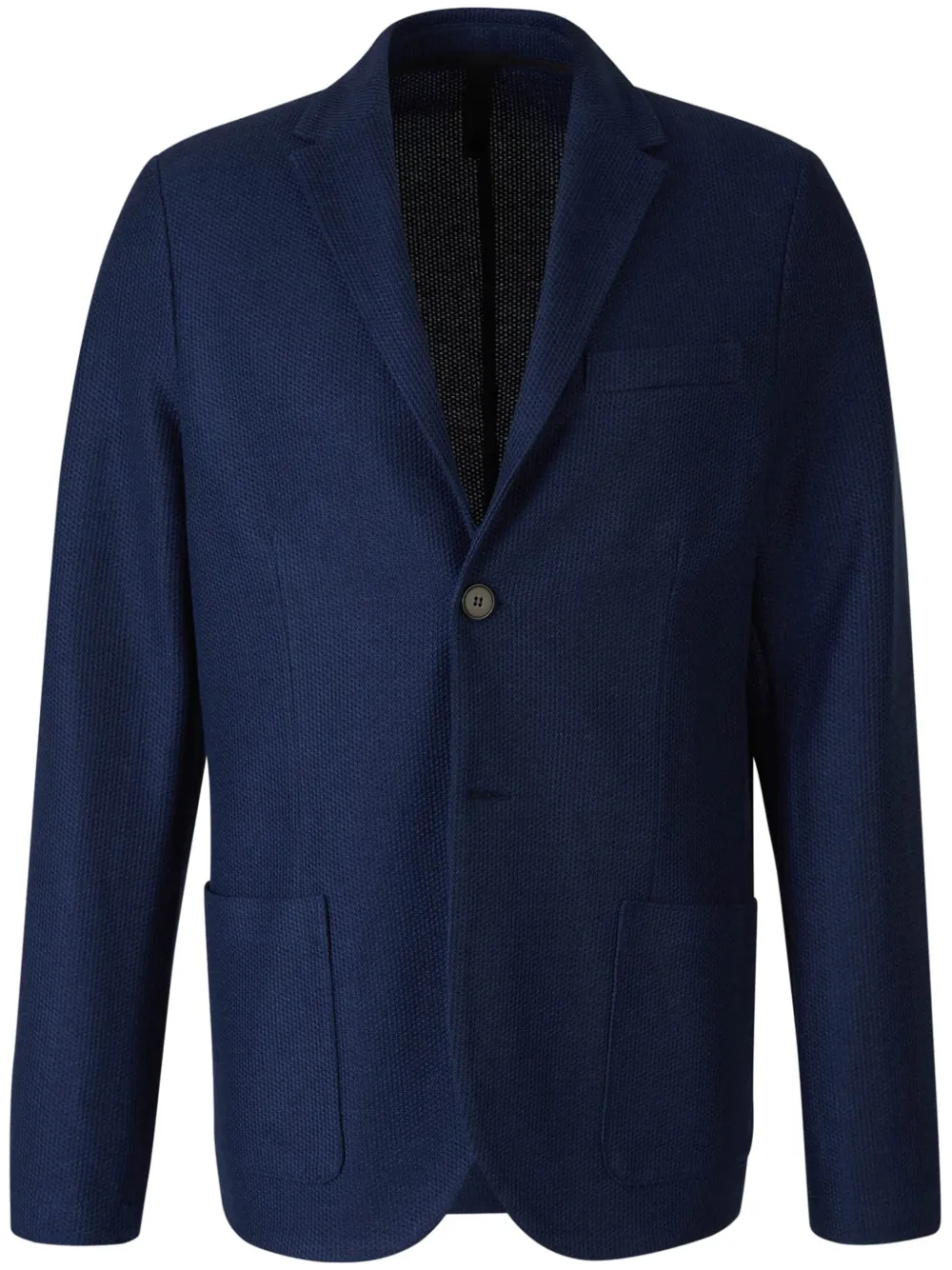 Harris Wharf London Blazer met enkele rij knopen Blauw