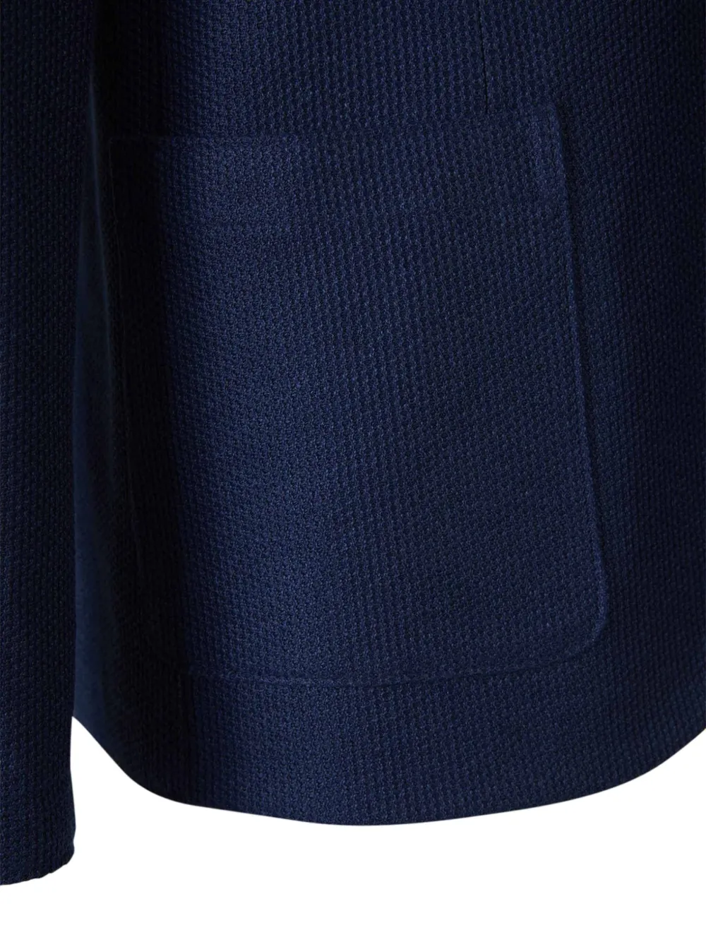 Harris Wharf London Blazer met enkele rij knopen Blauw