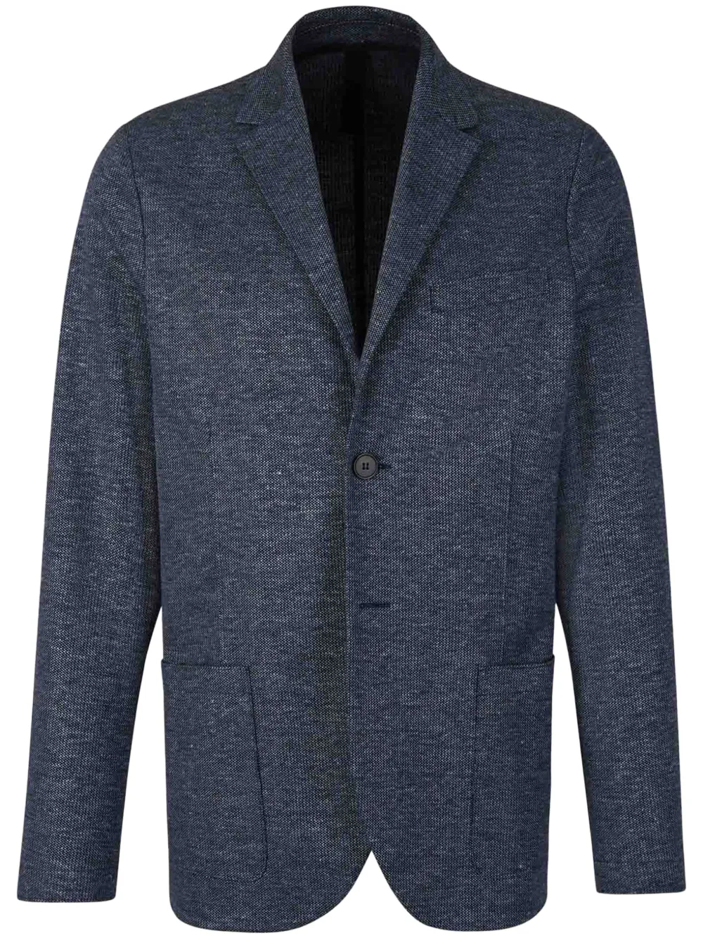 Harris Wharf London Blazer met enkele rij knopen Blauw